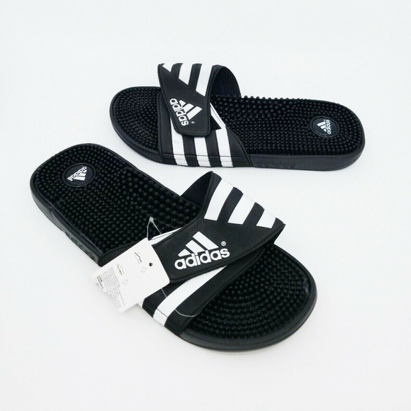 adidas white slides mens